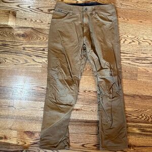 Kuhl Rydr Pants, size 32x32, Color is teak, or darker tan color